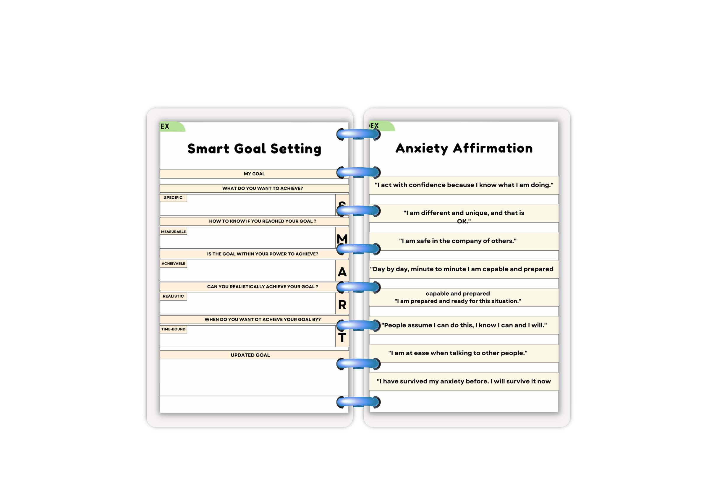 Digital Self-Care Planner